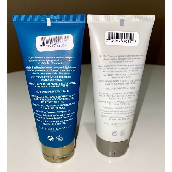 Very Cool & Set Sail Martinique by Tommy Bahama Shower Gel 3.4oz NEW - Picture 3 of 3